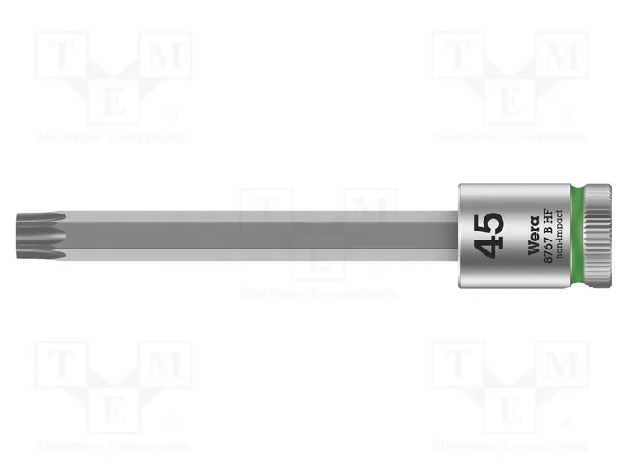 WERA Vaso Torx®-bit TX45 3/8 de 100mm Zyklop WERA Vaso Torx®-bit TX45 3/8 de 100mm Zyklop