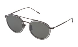 Lozza Gafas de sol SL231053568X con cristal Smoke/Mirror Silver