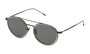 Lozza Gafas de sol SL231053568X Unisex con cristales Smoke/Mirror Silver