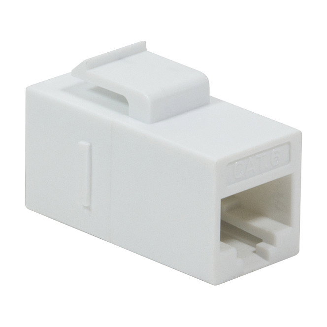 LogiLink Keystone Verbinder Cat.6 UTP, 2xRJ45, blanco