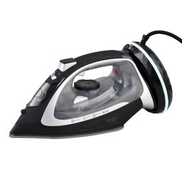 ADLER Adler AD 5043 Plancha de vapor inalámbrica negro y gris