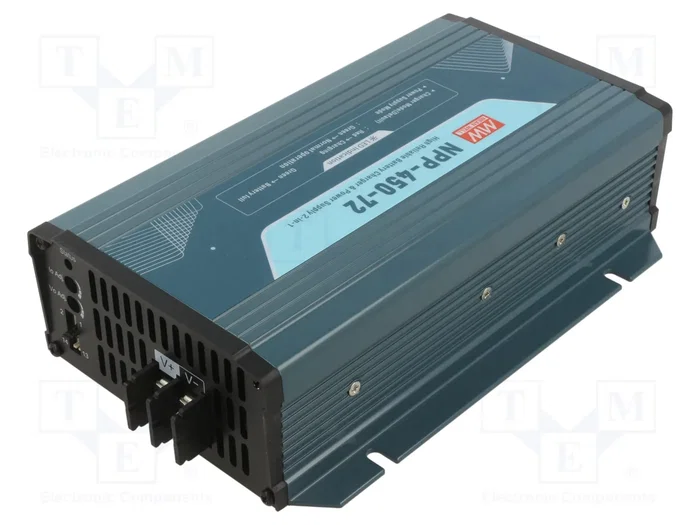 MEAN WELL NPP-450-72 Cargador para Baterías GEL y Plomo-Ácido 69VDC 5,5A