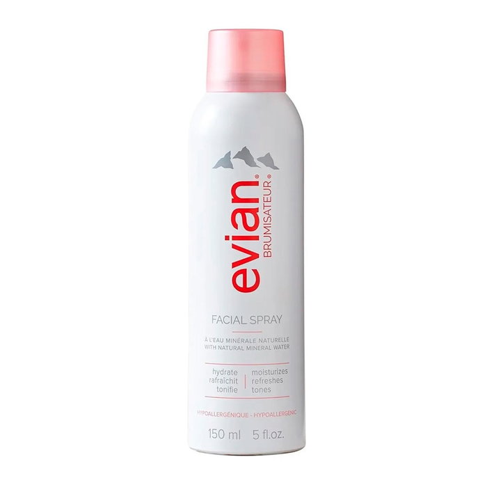Evian Eau Minérale Facial Spray 150 ml - Vaporizador de Agua Mineral Natural para Rostro
