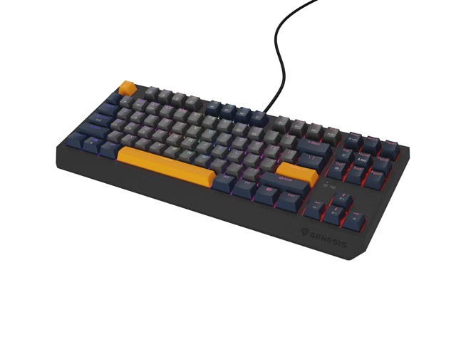 Genesis Thor 230 TKL Teclado Mecánico RGB Outemu Panda Hot-Swap Negro Azul
