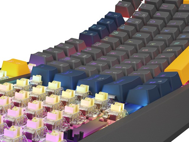 Genesis Thor 230 TKL Teclado Mecánico RGB Outemu Panda Hot-Swap Negro Azul