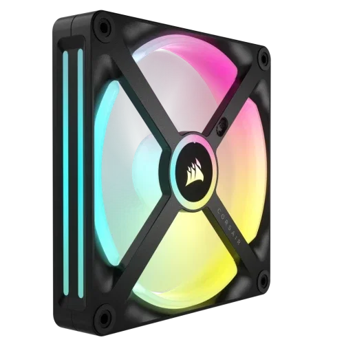 Corsair iCUE LINK QX140 RGB Kit de Inicio de 3 Ventiladores 140 mm Negro, Blanco