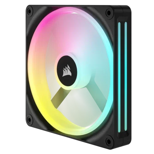 Corsair iCUE LINK QX140 RGB Kit de Inicio de 3 Ventiladores 140 mm Negro, Blanco