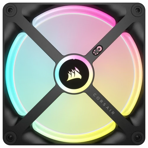 Corsair iCUE LINK QX140 RGB Kit de Inicio de 3 Ventiladores 140 mm Negro, Blanco