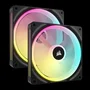 Corsair COR1690976660058 Serie QX RGB iCUE LINK QX140 RGB Ventilación de PC 140 mm Kit de Inicio