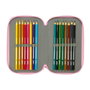 Safta Plumier Hello Kitty & Friends Triple Cremallera 37 Piezas