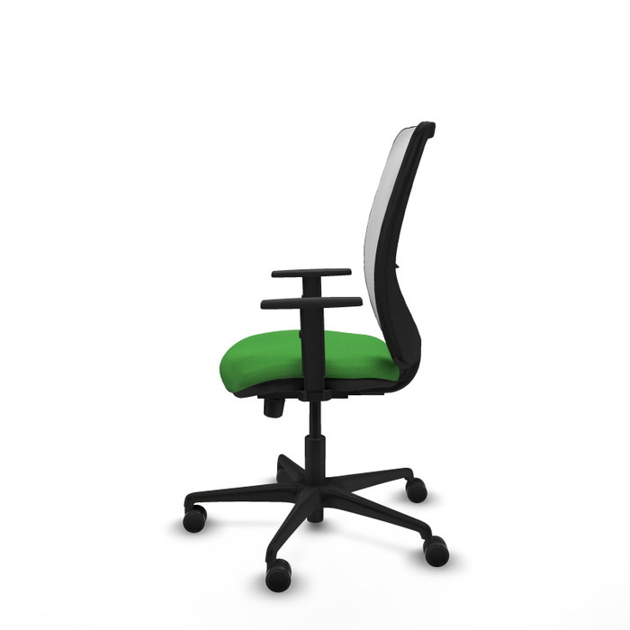PIQUERAS Y CRESPO Silla de oficina Zulema con mecanismo Sincro/Traslack, Verde y Blanco PIQUERAS Y CRESPO Silla de oficina Zulema con mecanismo Sincro/Traslack, Verde y Blanco