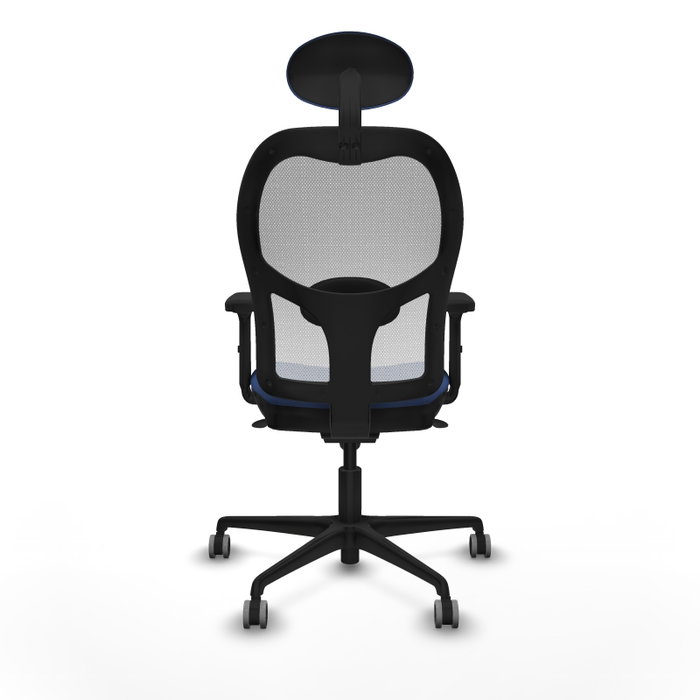 PIQUERAS Y CRESPO Silla de oficina Jorquera Azul Marino y Blanco PIQUERAS Y CRESPO Silla de oficina Jorquera Azul Marino y Blanco