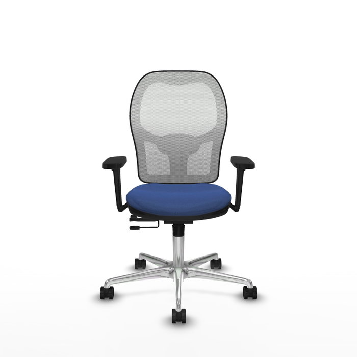 PIQUERAS Y CRESPO Silla de oficina Jorquera Azul marino y Blanco