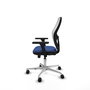 PIQUERAS Y CRESPO Silla de oficina Jorquera Azul marino y Blanco