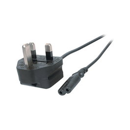 EFB Elektronik EK498.3 Cable de alimentación BS 1363/A a C7, 3 m, Negro