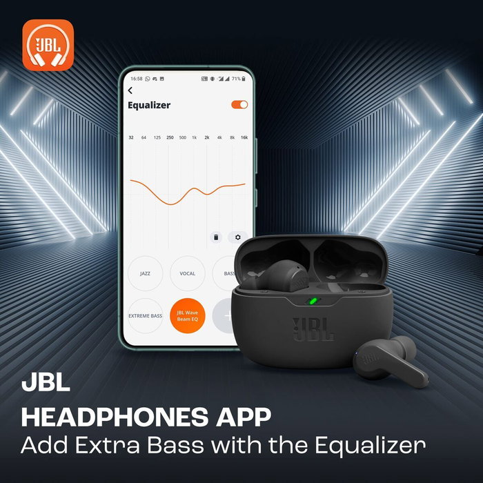 JBL Wave Beam Negro