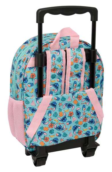 Safari Mochila Infantil con Ruedas, Diseño 3D, 21x12x2cm, Recomendada +36 Meses