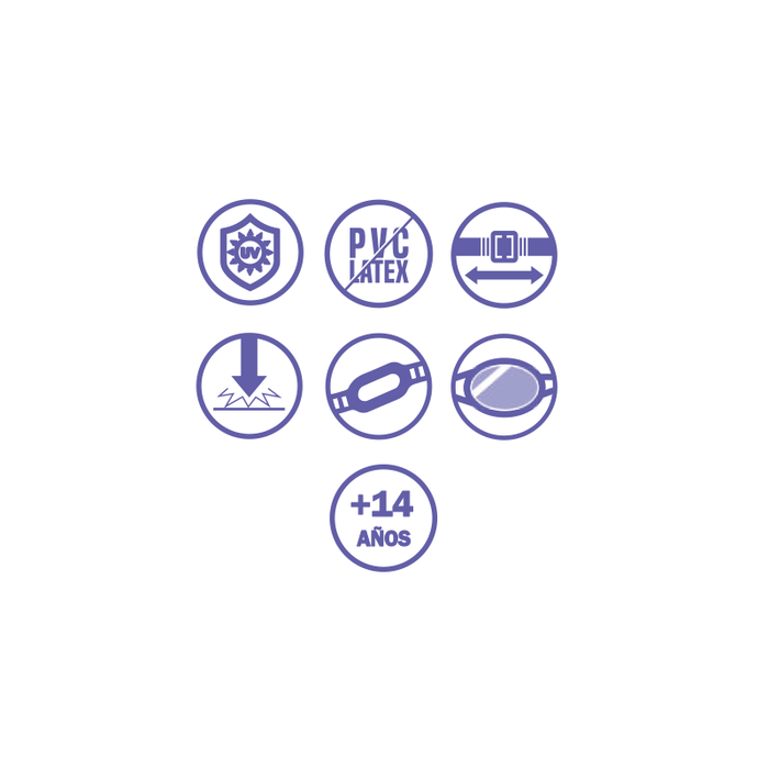 Bestway Gafa Natacion Adulto Correa Silicona Color Surtido +14 Años Playa y Piscina 21077 Bestway Gafa Natacion Adulto Correa Silicona Color Surtido +14 Años Playa y Piscina 21077