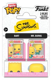 Funko Simpsons Pack de 2 Bitty POP! Vinyl Figuras B & Mr. B