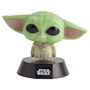 PALADONE Lámpara Icons Yoda The Child Star Wars 12cm Luz de ambiente suave para niños
