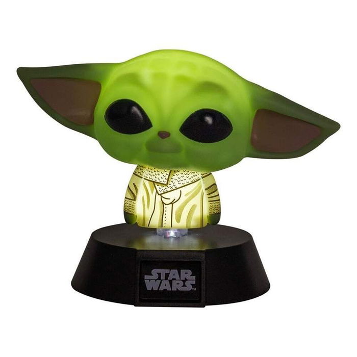 PALADONE Lámpara Icons Yoda The Child Star Wars 12cm Luz de ambiente suave para niños