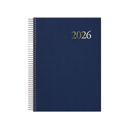 Dohe Agenda Anual Segovia Espiral Azul 14x20cm Dohe Agenda Anual Segovia Espiral Azul 14x20cm