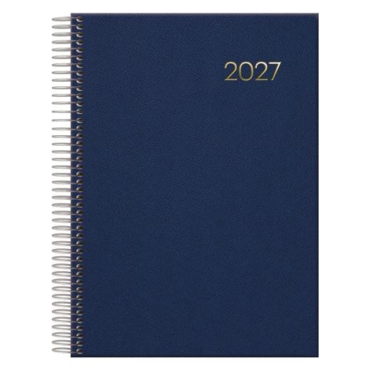 Dohe Agenda Anual Segovia Espiral Azul 14x20cm Dohe Agenda Anual Segovia Espiral Azul 14x20cm