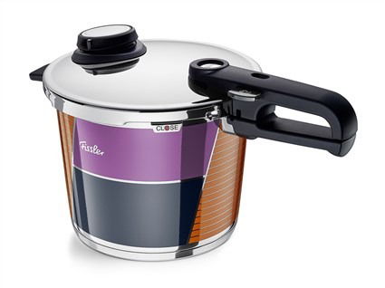 Fissler 624-411-06-070/0 Olla a Presión Vitavit Edición Aniversario 22cm 6L Acero Inoxidable Apto Inducción