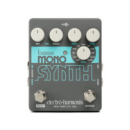EHX Sintetizador Mono para Bajo Bass Mono Synth Pedal