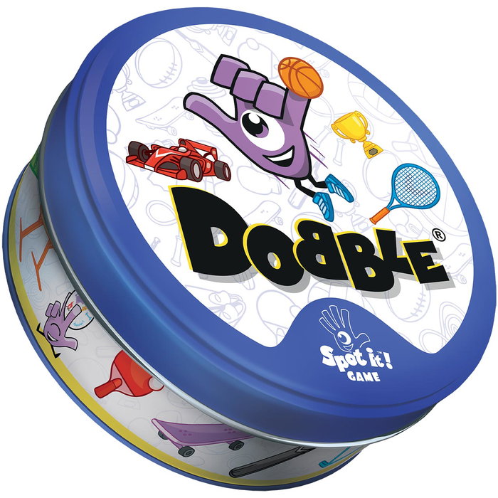 Asmodee Dobble Sports Juego de Cartas de Observación y Velocidad, Español, Edad +6 Años, Ref. Dobspo07Es