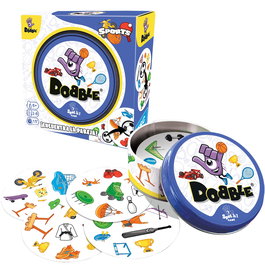 Asmodee Dobble Sports Juego de Cartas de Observación y Velocidad, Español, Edad +6 Años, Ref. Dobspo07Es