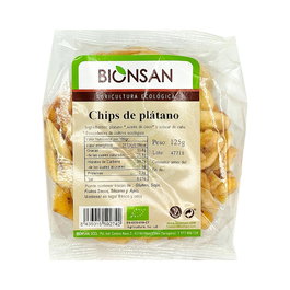 BIONSAN Chips Platano Ecológico 100 Gr.