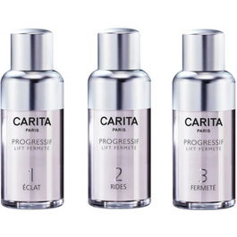 Jeunesse Originelle Set Carita Paris: Progressif Lift Fermete, AHA, Firming, Serum, For Face, 15 ml + Progressif Lift Fermete, AHA, Anti-Wrinkle, Serum, For Face, 15 ml + Progressif Lift Fermete, AHA, Anti-Ageing, Serum, For Face, 15 ml