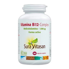 SURA VITASAN Vitamina B12 Complex 90 cápsulas