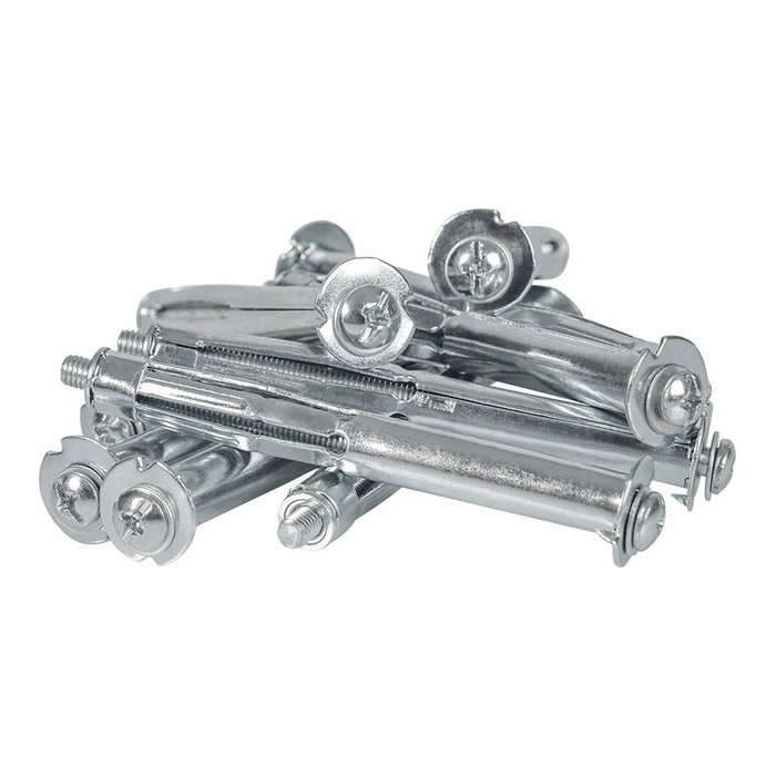 Rapid Taco de expansión metálico ø11 x 80 con tornillo m5 x 89, blíster 10 uds