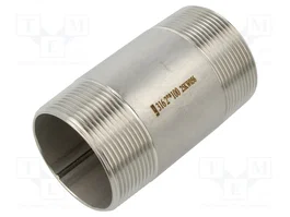 GEBO Conector de conexión de acero inoxidable AISI 316L 100mm G316