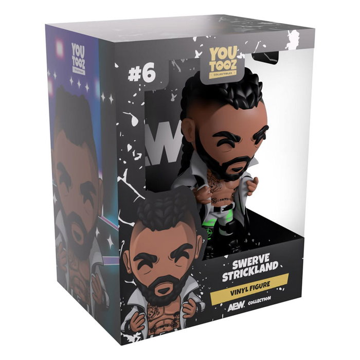 All Elite Wrestling Figura Vinyl Swerve Strickland 12 cm
