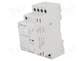 FINDER Contactor de Instalación Modular 4-polar 25A 230VAC/230VDC Serie 22