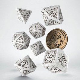 The Witcher Pack de Dados Geralt The White Wolf (7)