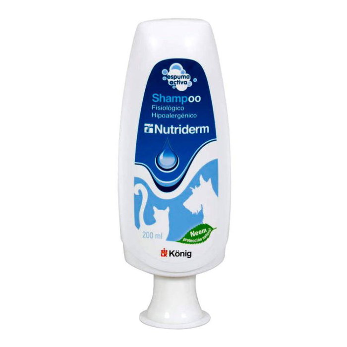 Konig Nutriderm Shampoo Fisiológico Hipoalergénico 200 ml