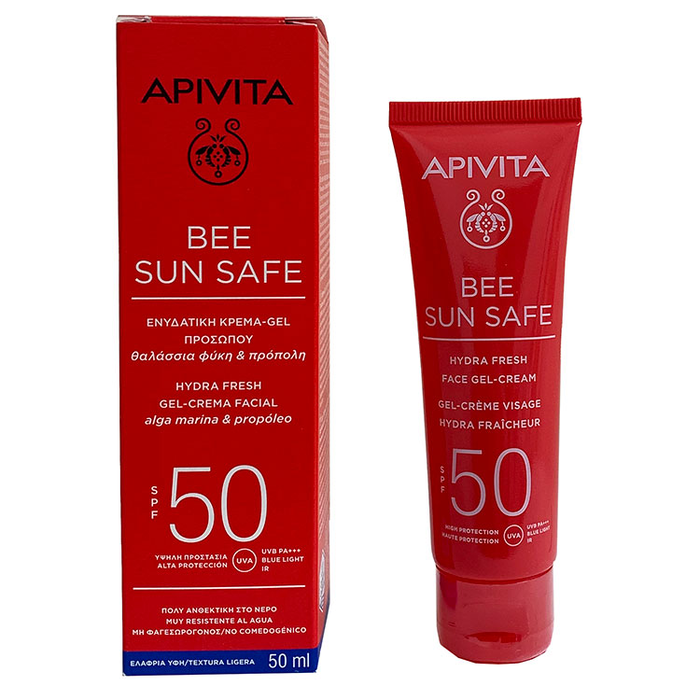Apivita Bee Sun Safe Hydra Fresh Gel-Crema Facial SPF 50 50 ml