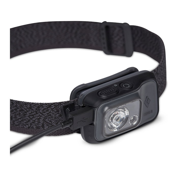 Black Diamond Cosmo 350-R Linterna Frontal Recargable 350 Lm IP67 Grafito