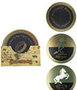 Cinereplicas Pack de 4 Posavasos El Señor de los Anillos con base de corcho