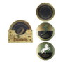 Cinereplicas Pack de 4 Posavasos El Señor de los Anillos con base de corcho