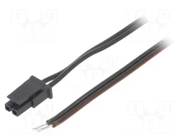 ESPE Cable de alimentación Micro-Fit 3.0 de 2 pines, 0,8m