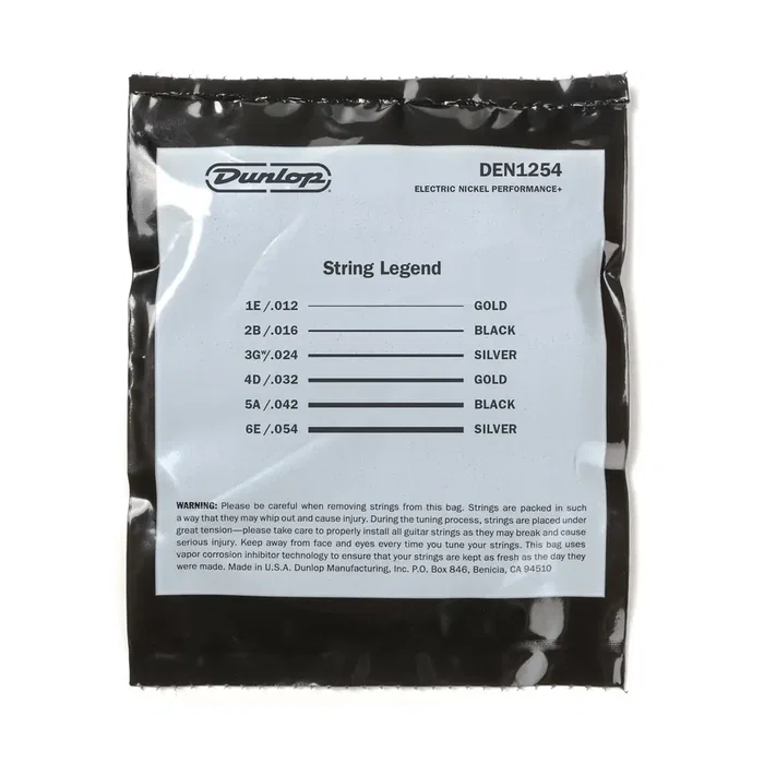 Dunlop Cuerdas Guitarra Eléctrica Níquel 12-54