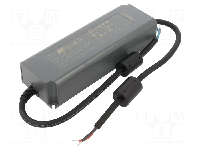 MEAN WELL NPF-200-24 Fuente de alimentación LED 200W 24VDC 8,3A MEAN WELL NPF-200-24 Fuente de alimentación LED 200W 24VDC 8,3A