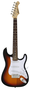 Guitarra Aria Stratocaster Stg-Mini Sombreada Stgminisb