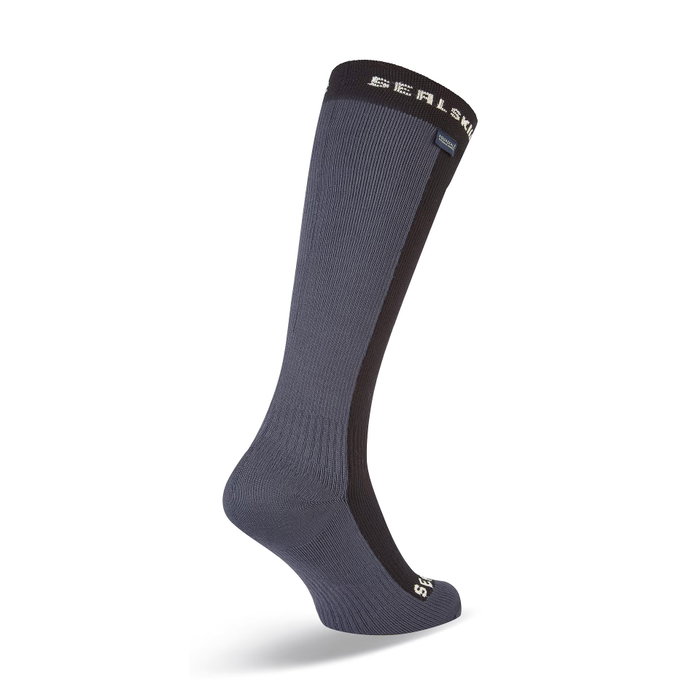 Sealskinz Calcetín largo impermeable cortaviento transpirable hasta la rodilla talla 39-42 Sealskinz Calcetín largo impermeable cortaviento transpirable hasta la rodilla talla 39-42