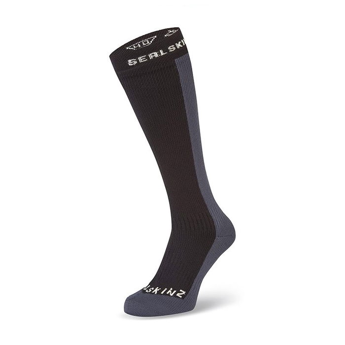 Sealskinz Calcetín largo impermeable cortaviento transpirable hasta la rodilla talla 39-42 Sealskinz Calcetín largo impermeable cortaviento transpirable hasta la rodilla talla 39-42